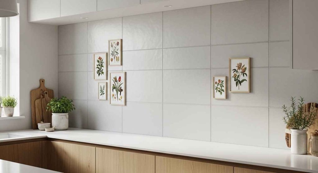 A Single Stunning Statement Backsplash