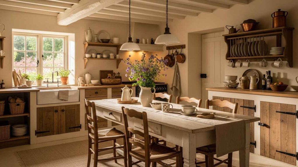 A Slim Farmhouse Style Table