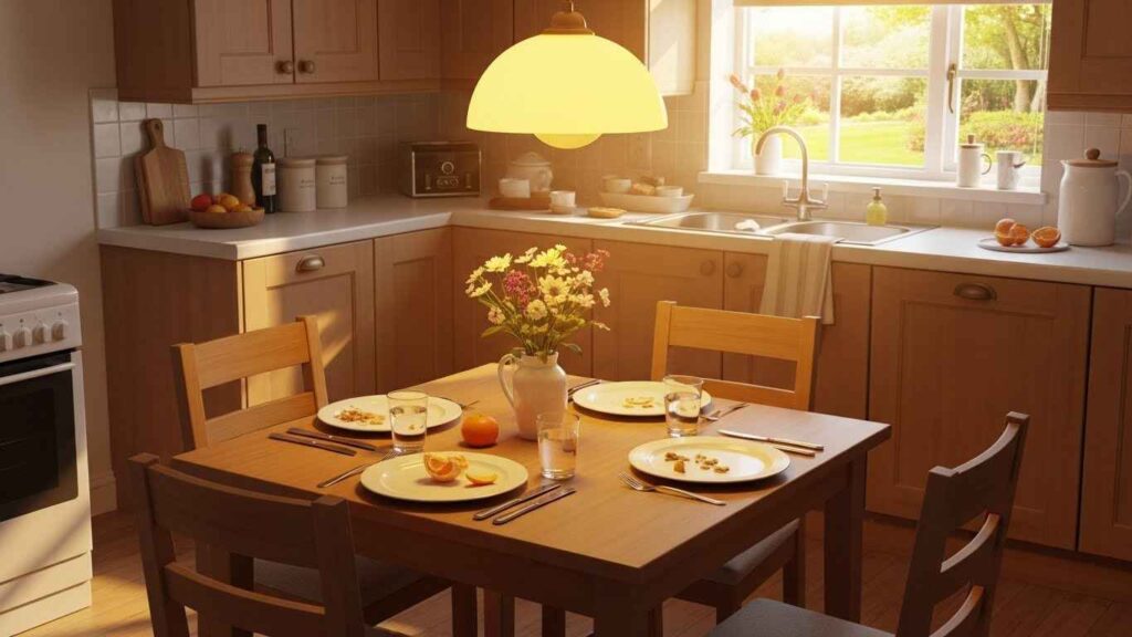 A Small But Mighty Square Table