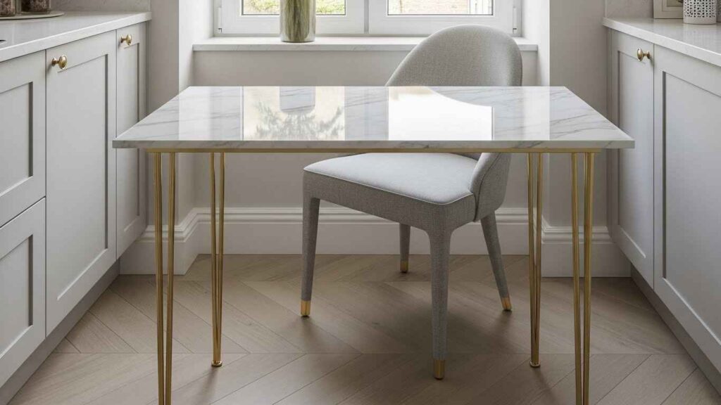 A Small Marble-Topped Table for Elegance