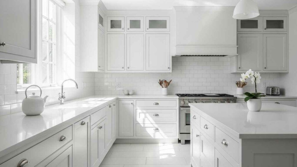 A Timeless White Kitchen Palette