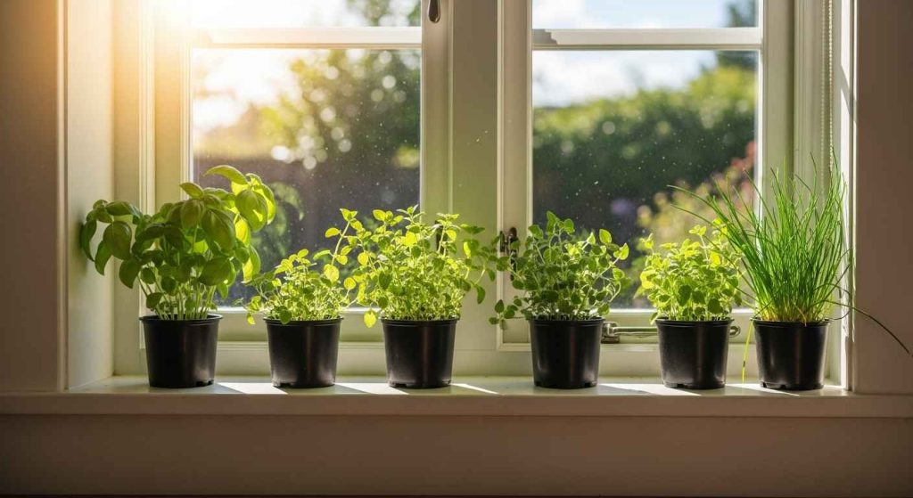 A Touch of Greenery and Herbs