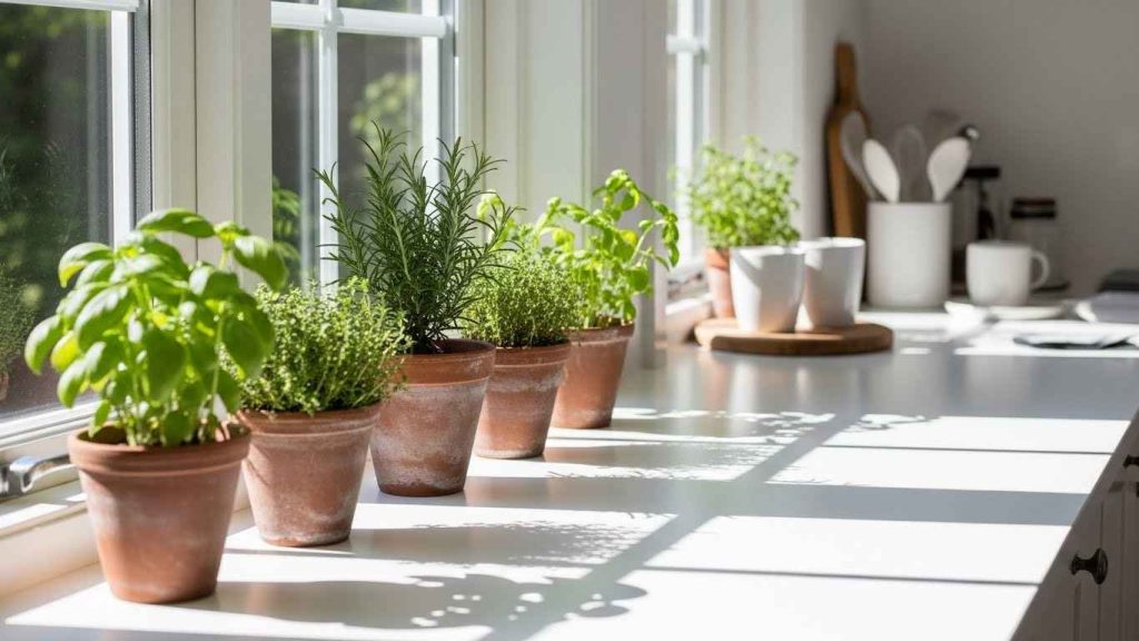 A Touch of Greenery with Herbs