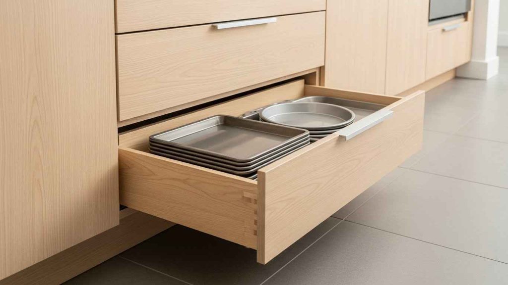 Add Toe-Kick Drawers for Storage