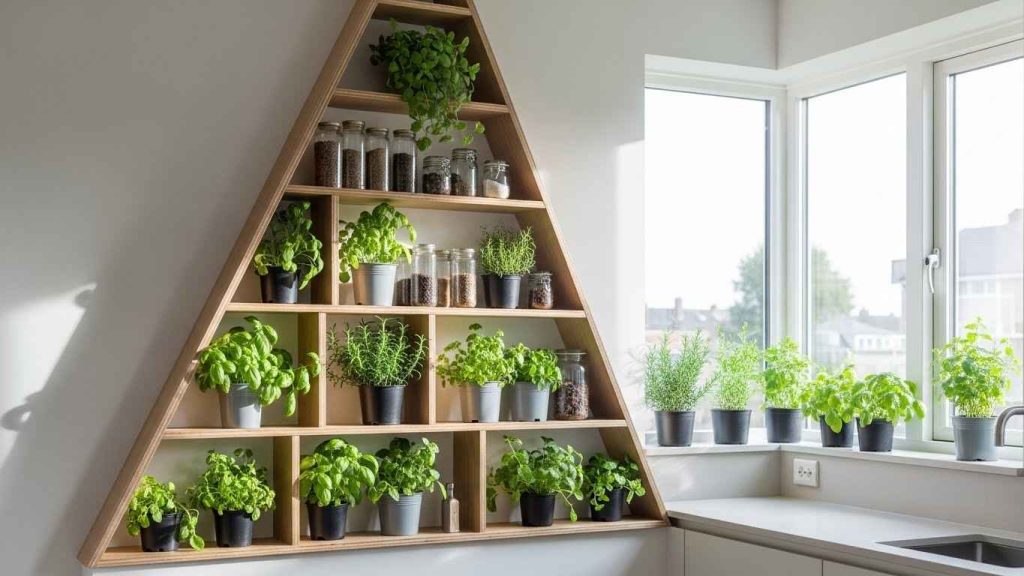 Add a Corner Shelf Unit