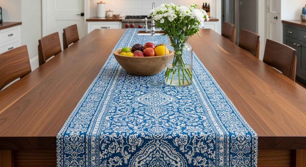 Add a Pop of Color with a Runner