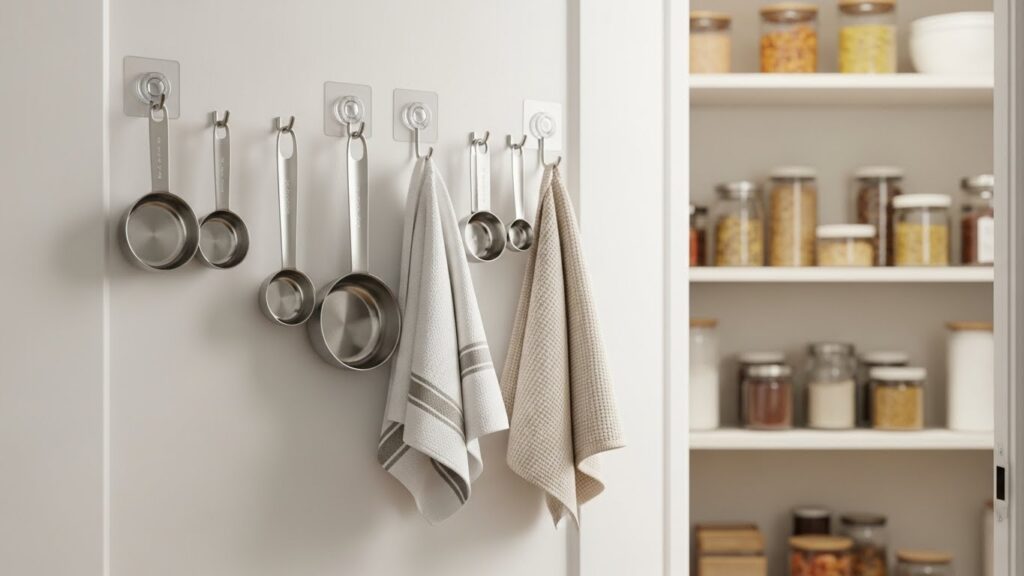 Adhesive Hooks are Your Best Friend