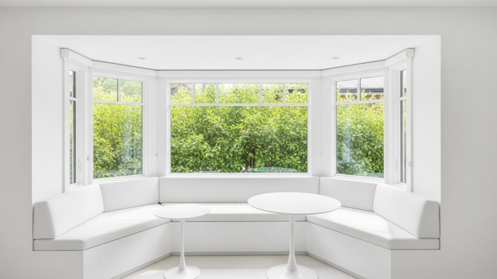 An All-White Window Nook