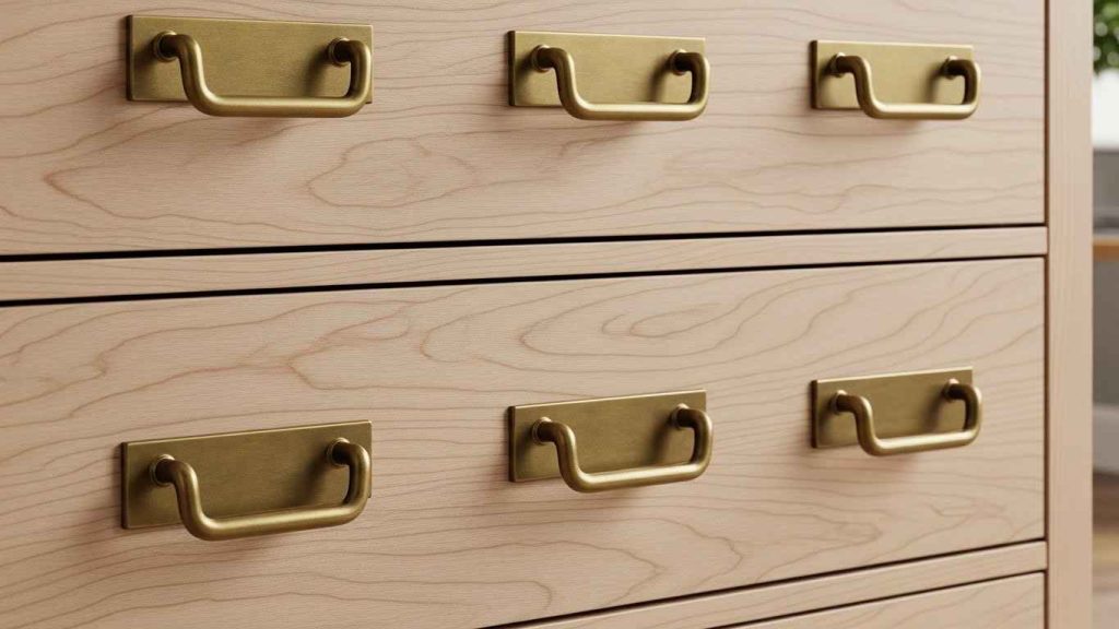 Antique Brass Bin Pulls