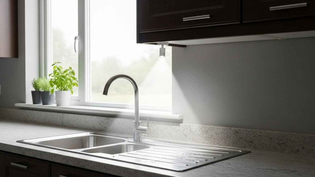 App-Enabled Over-Sink Spotlights