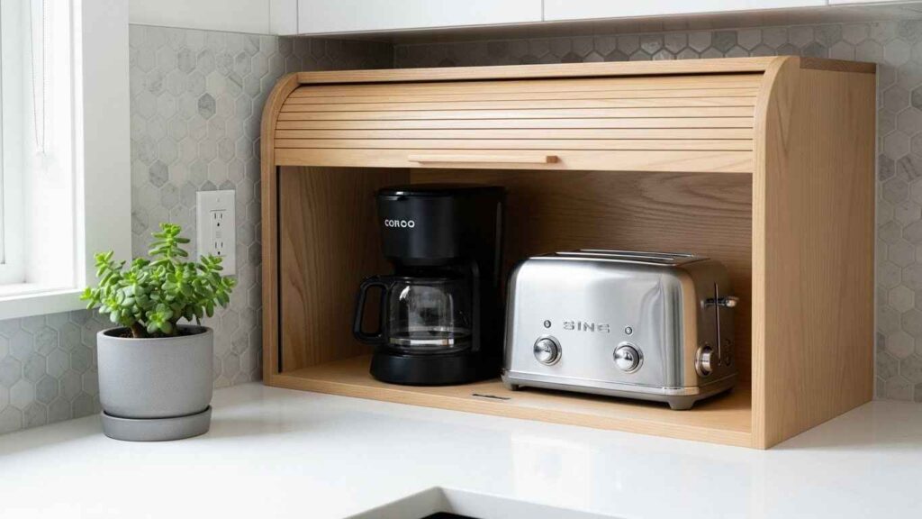 Appliance Garage Nook