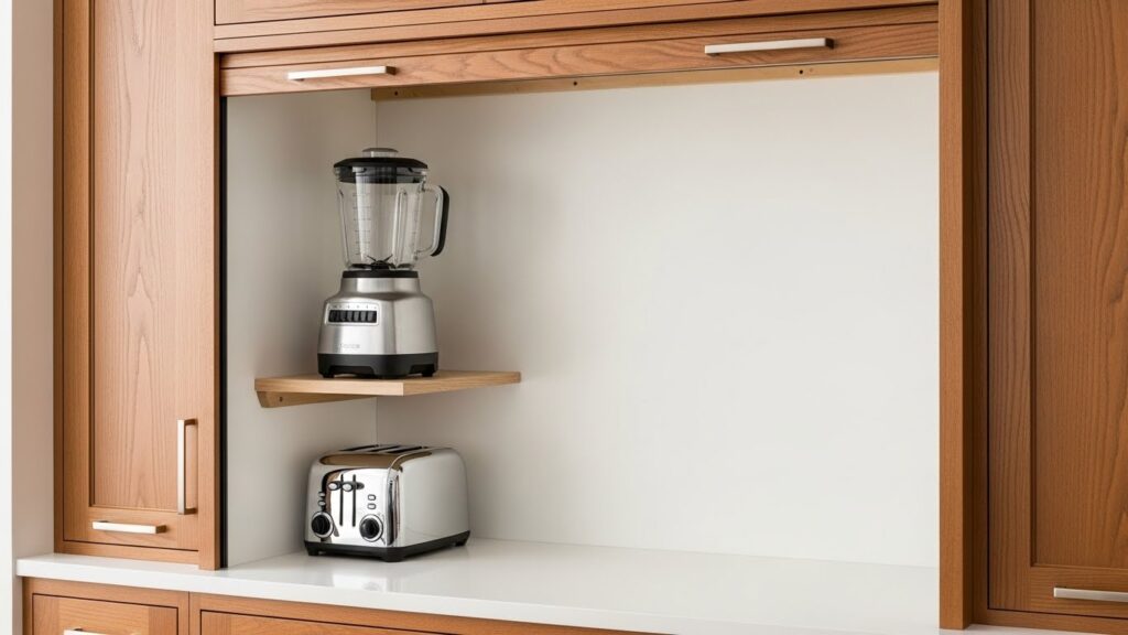 Appliance Garage Shelves