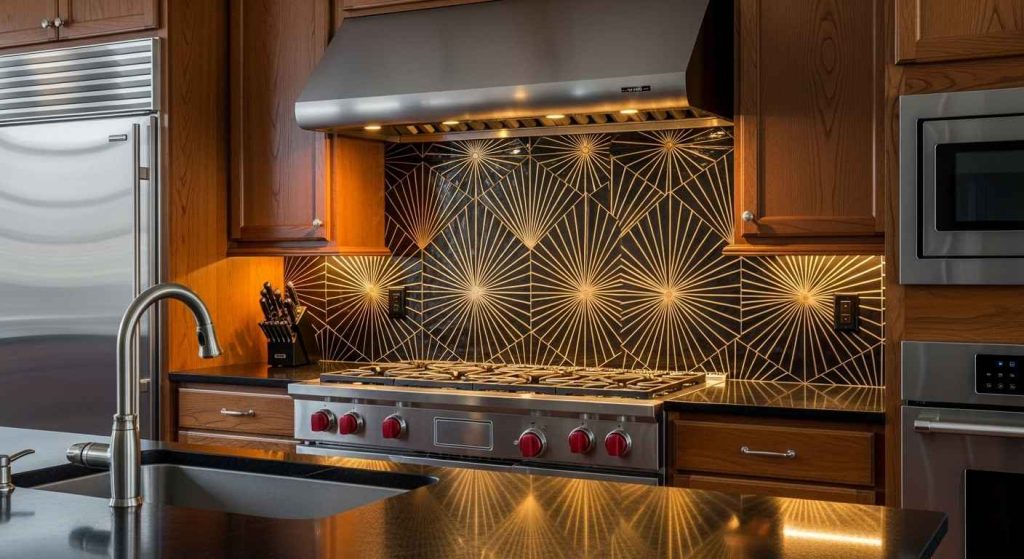 Art Deco Geometric Glamour