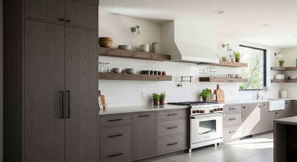 Asymmetrical Cabinet Arrangements