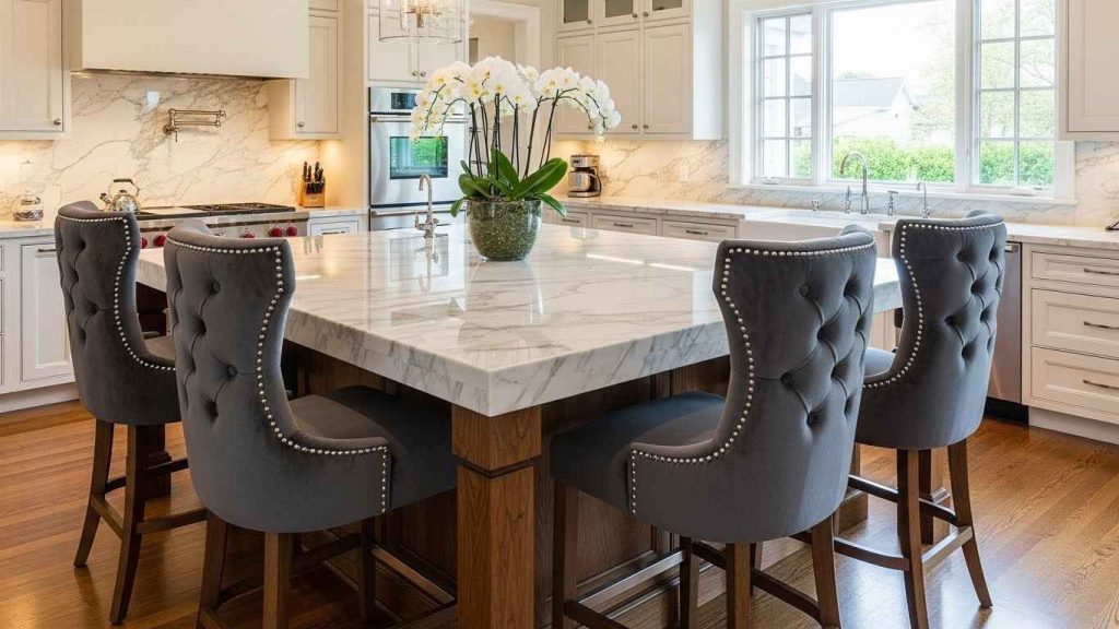 Backed Stools for Comfort