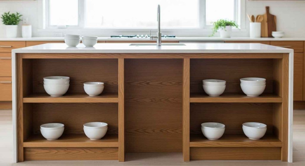 Balanced Open Shelving