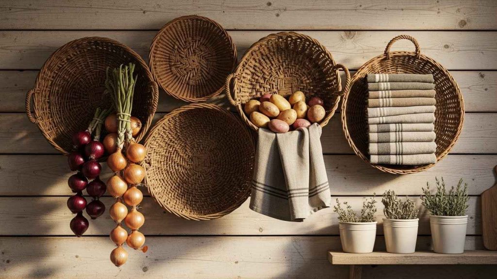 Baskets on the Wall