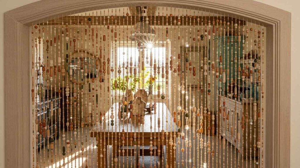 Beaded Curtain Partitions