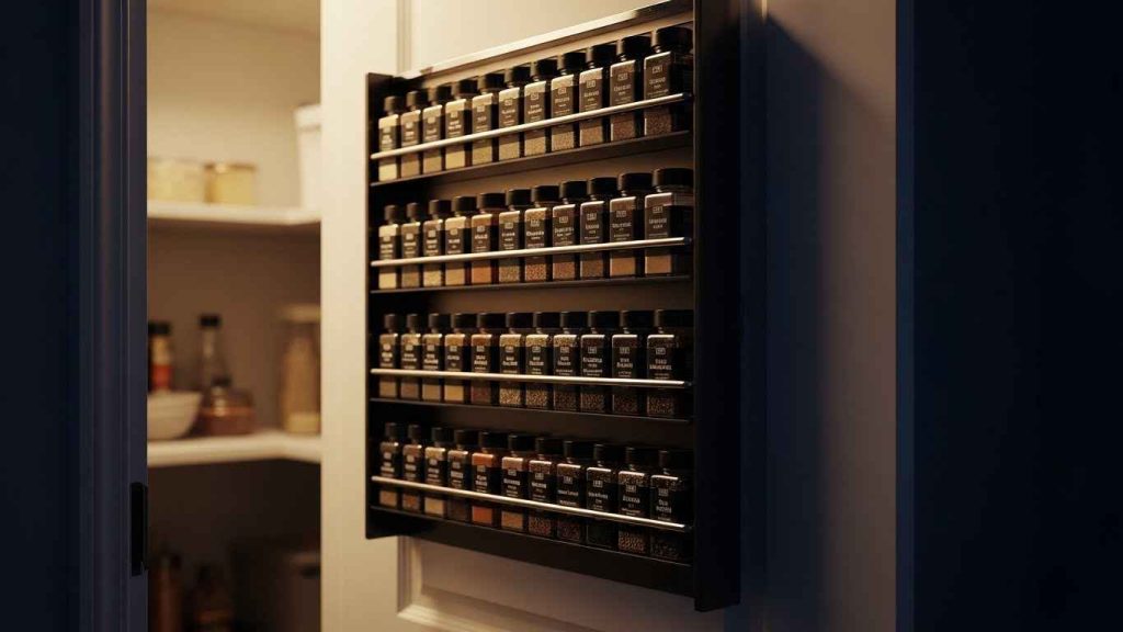 Behind-the-Door Spice Racks