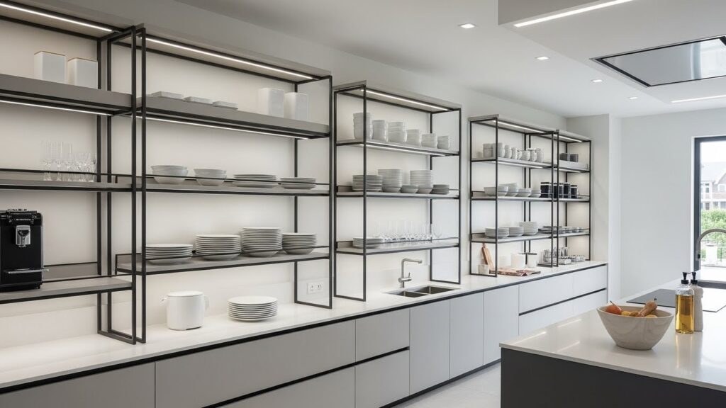 Black Metal Frame Elegance