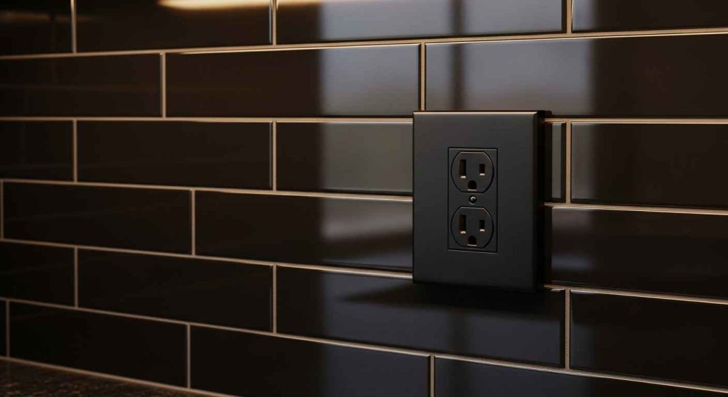 Black Outlet & Switch Covers