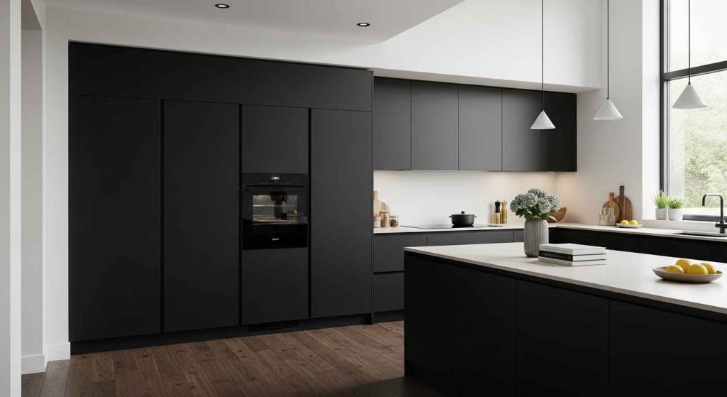 Black Refrigerator Panels