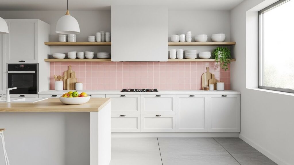 Blush Pink Accent Tiles