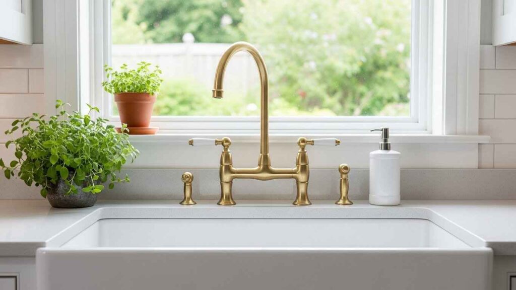 Bold Faucet as a Focal Point