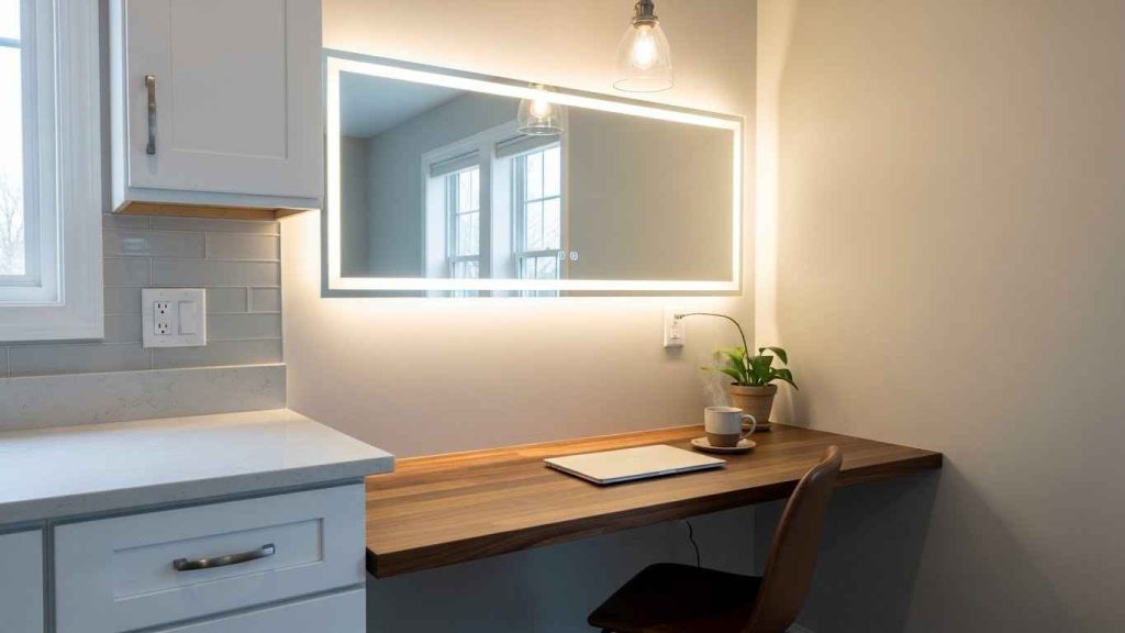 Brighten Up with a LED Mirror