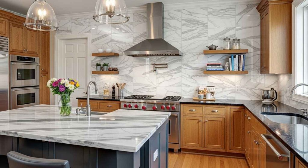 Budget-Friendly Faux Marble