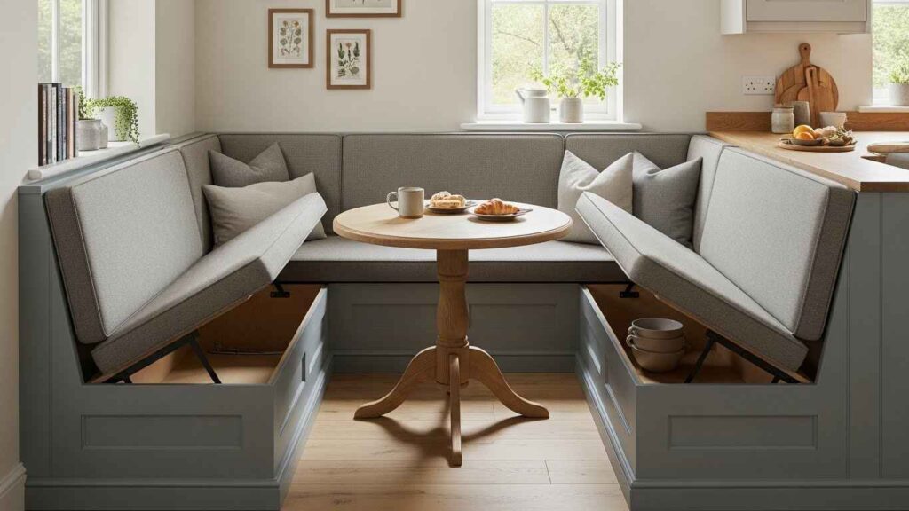 Build a Custom Banquette with Hidden Storage