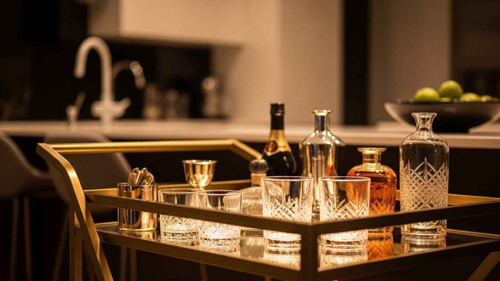 Build a Portable Bar Cart Island