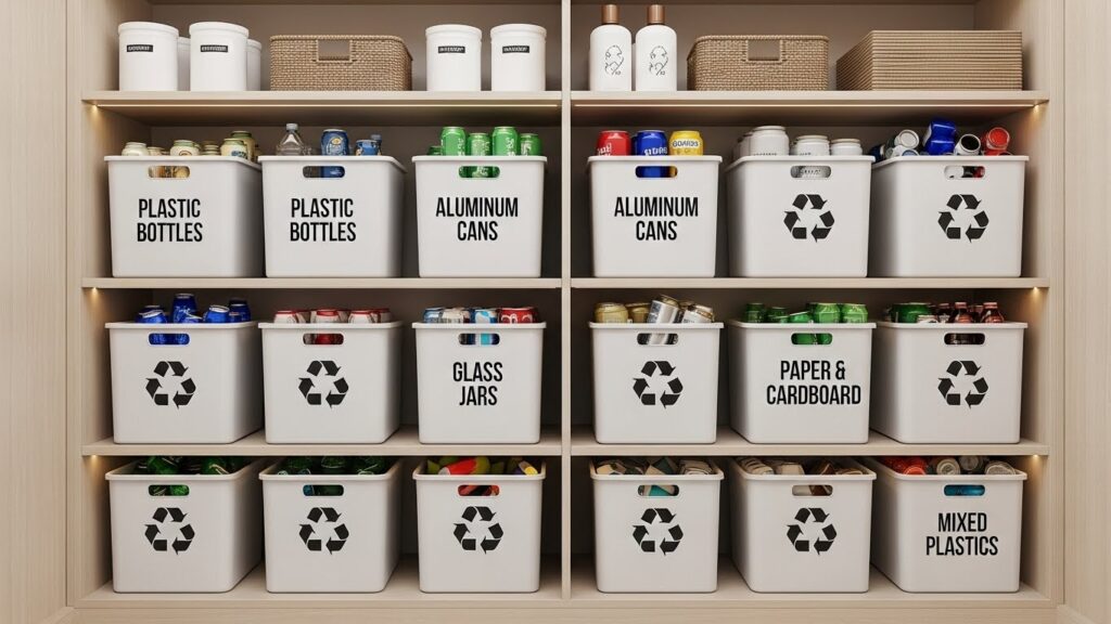 Built-In Recycling Centers