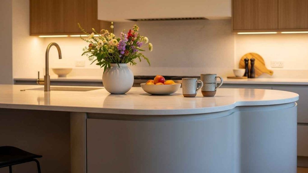 Bullnose Edge with Molding