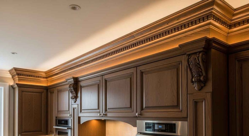Cabinet Crown Molding Illumination