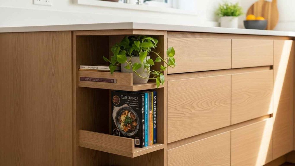 Cabinet-End Shelving