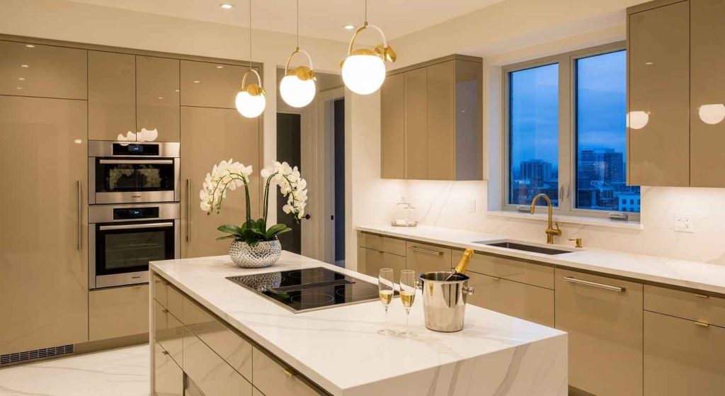 Champagne Gold Glossy Finish