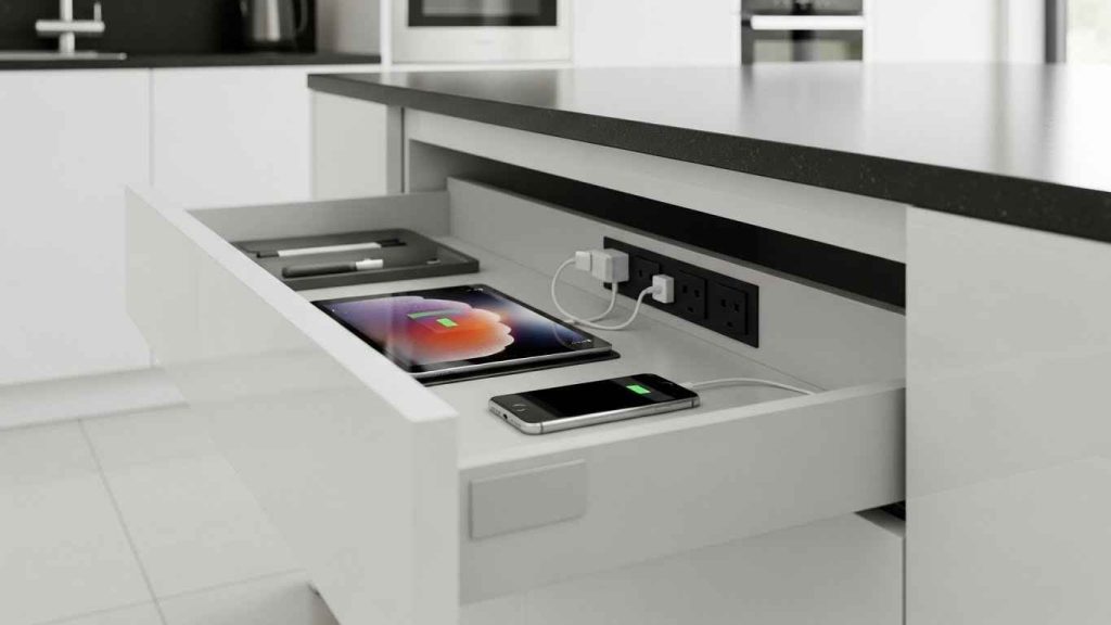 Charging Drawer for Electronics