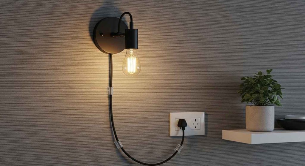 Chic Plug-In Wall Sconces