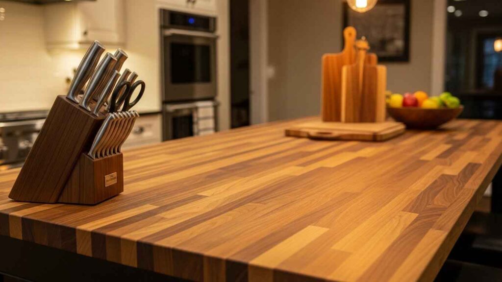 Choose a Butcher Block Countertop Section