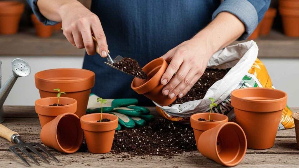 Choosing the Right Soil and Pots