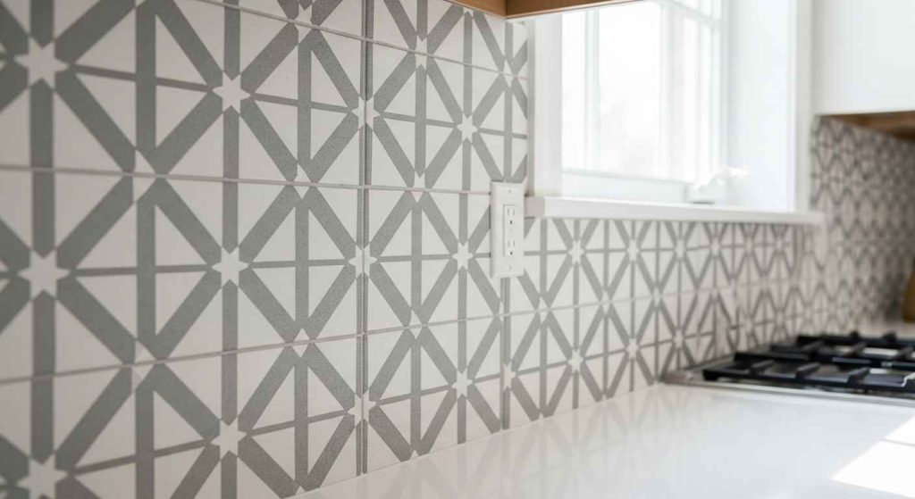 Classic Geometric Encaustic Tiles