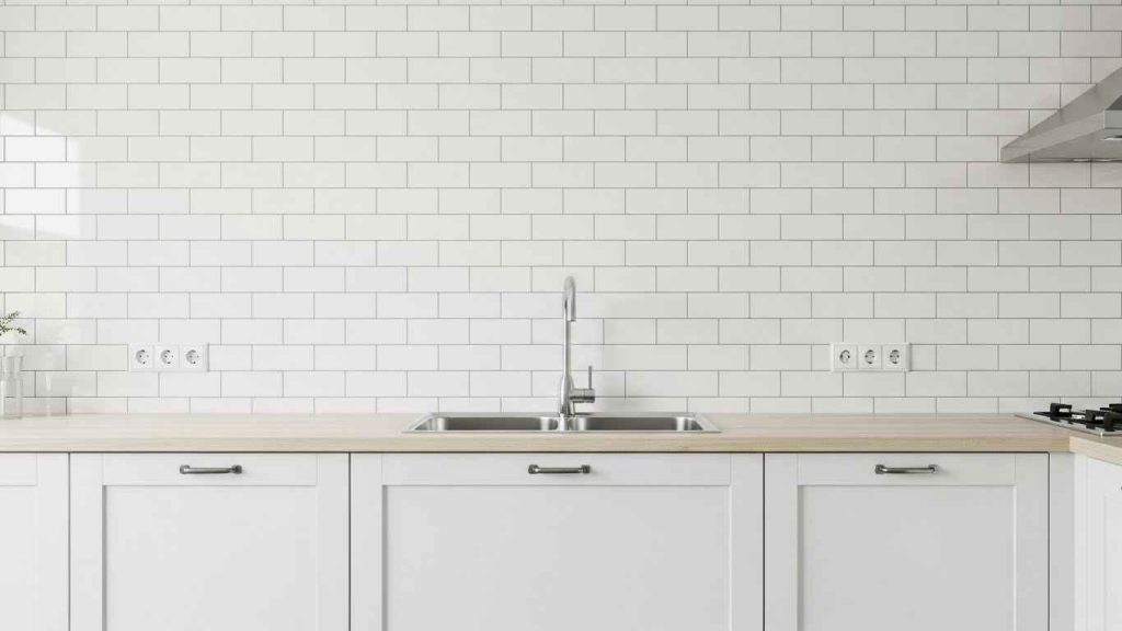 Classic White Subway Tile Walls