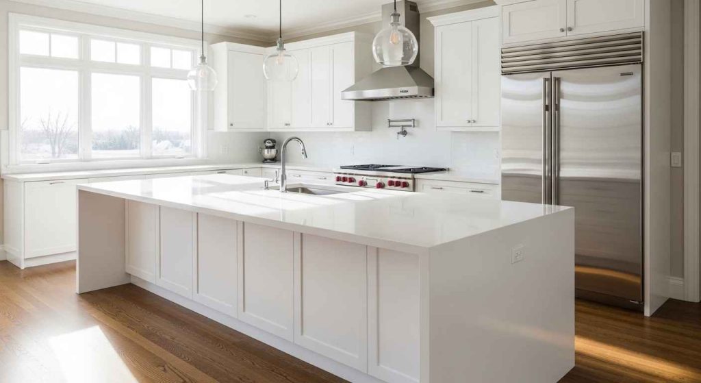 Classic White for a Crisp, Clean Look