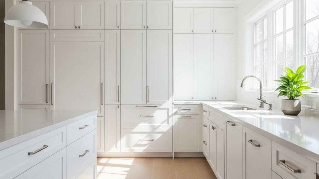 Clean Lines in Classic White