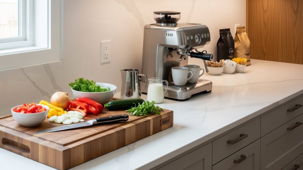 Clear Countertops with Smart Zones