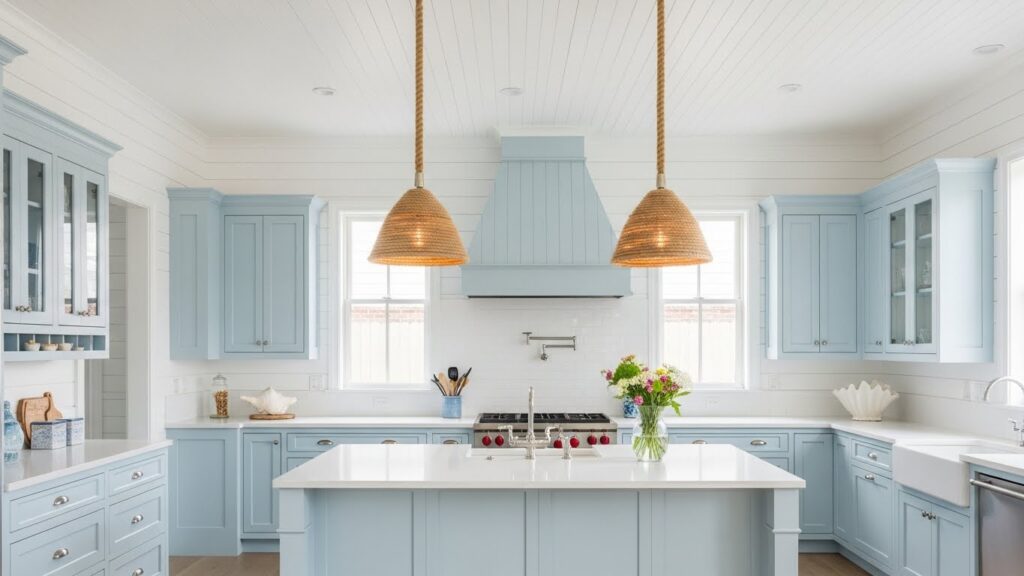 Coastal Blue & White