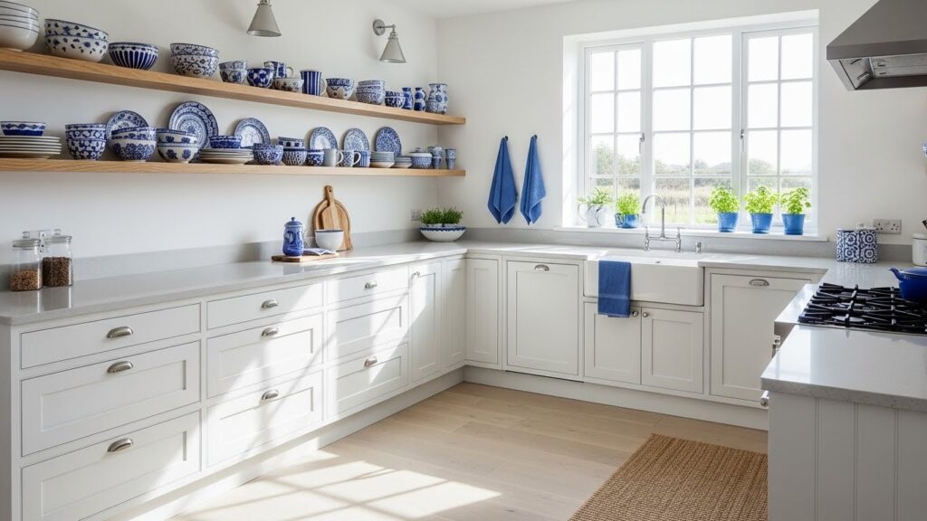 Coastal Cool with Nautical Blues