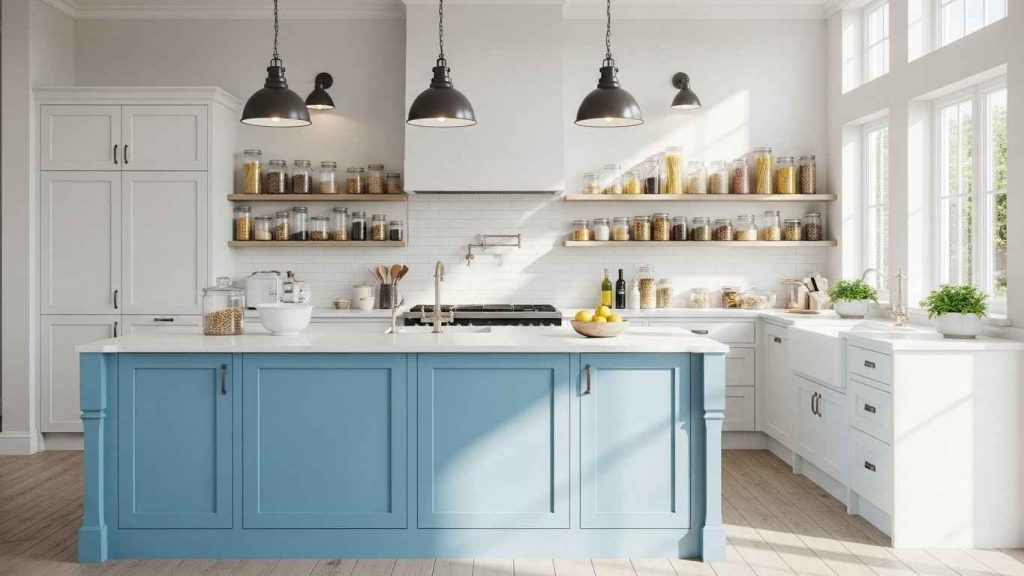 Coastal White and Blue Hues