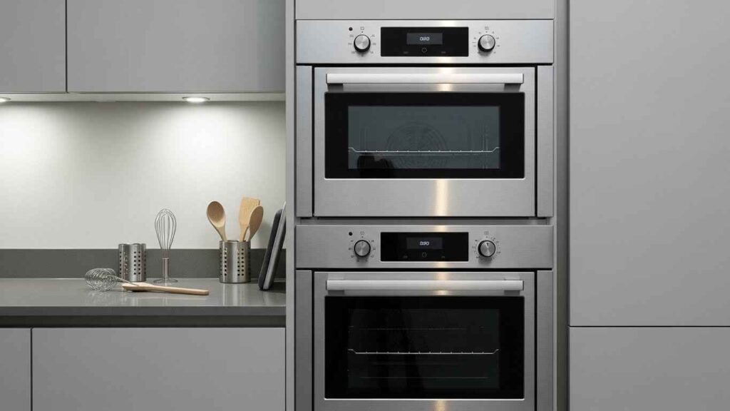 Compact Double Stacked Ovens
